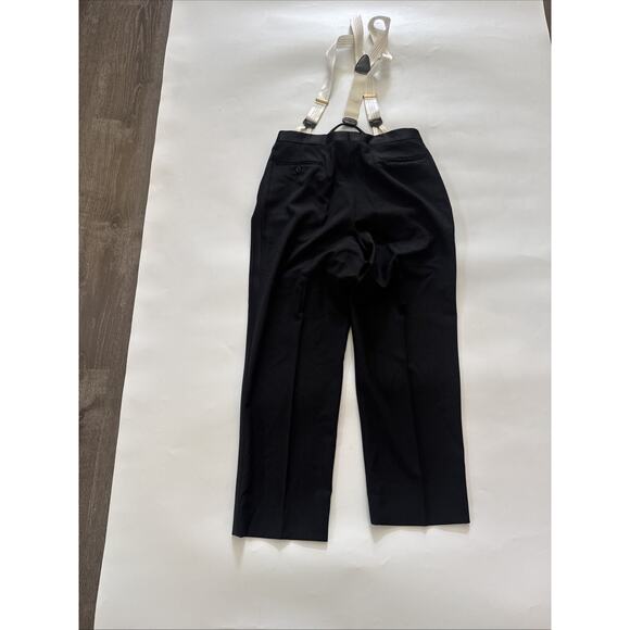 Jones New York 40R 34x29 Black 100% Wool Mens Jacket Pants Tux Tuxedo - Picture 13 of 16